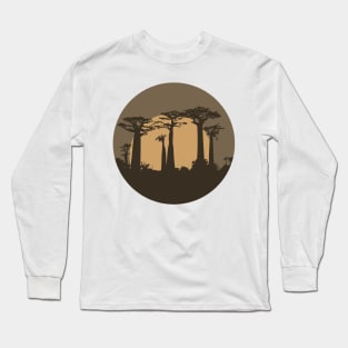 Baobab tshirt tree african Long Sleeve T-Shirt